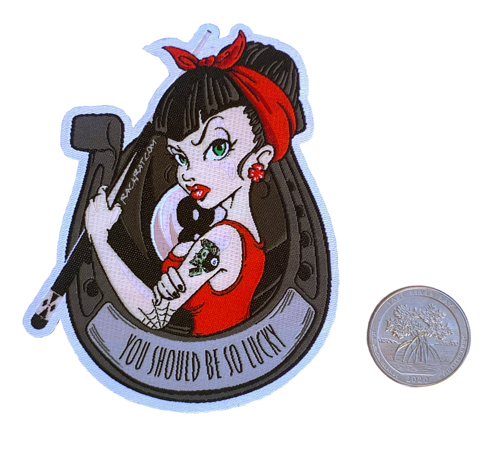 Mary Jane Lucky 8 Patch