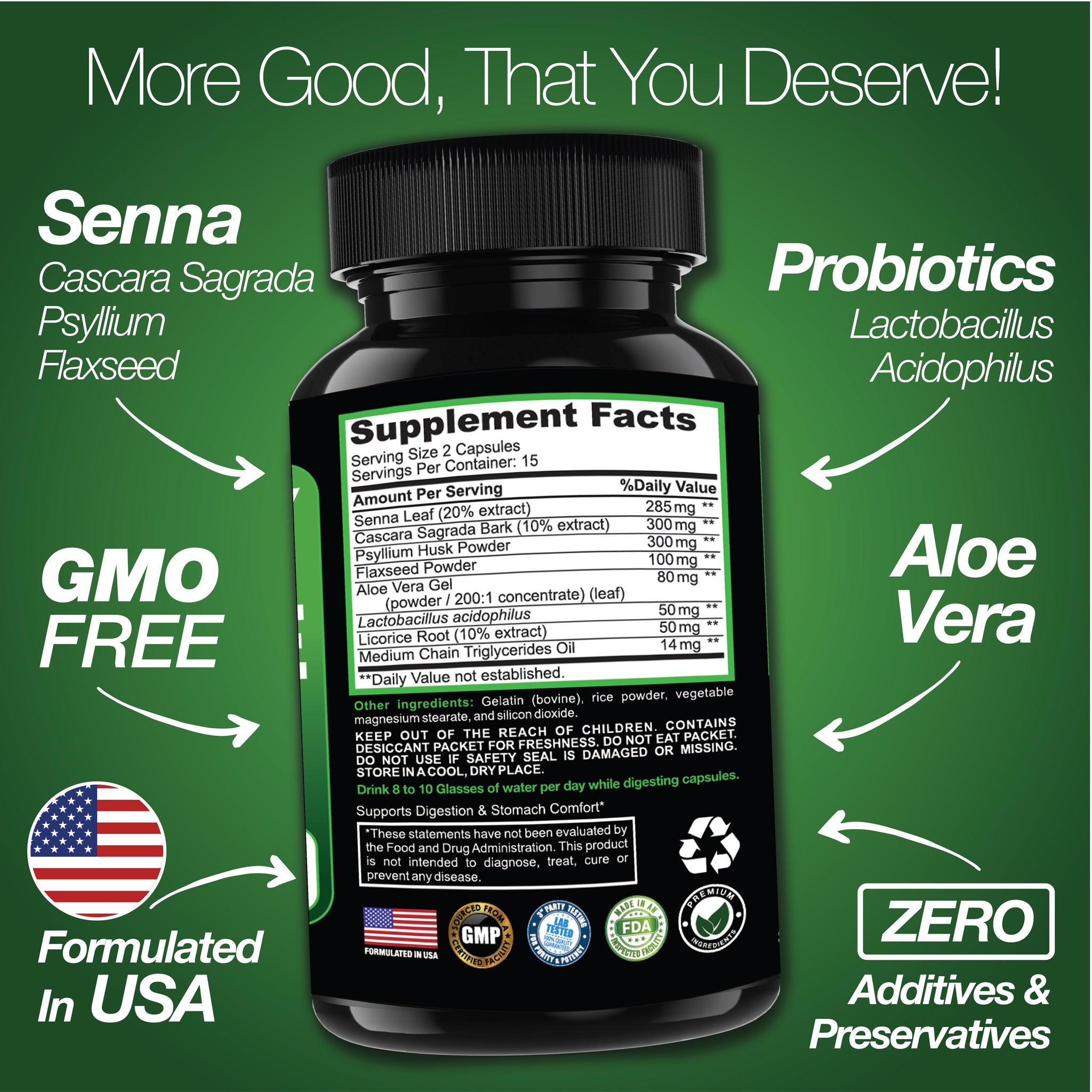 15 Day Cleanse | Colon Detox with Natural Laxative for