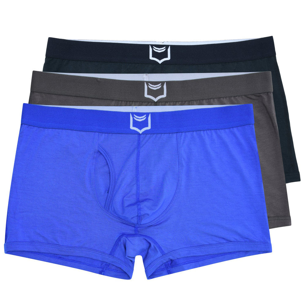 SHEATH 2.1 Men's Dual Pouch Trunks 3 Pack