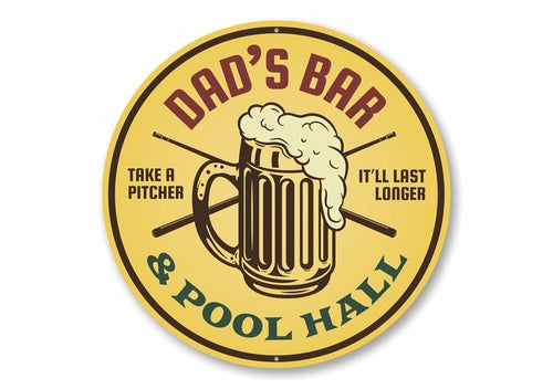 Bar and Pool Hall Sign