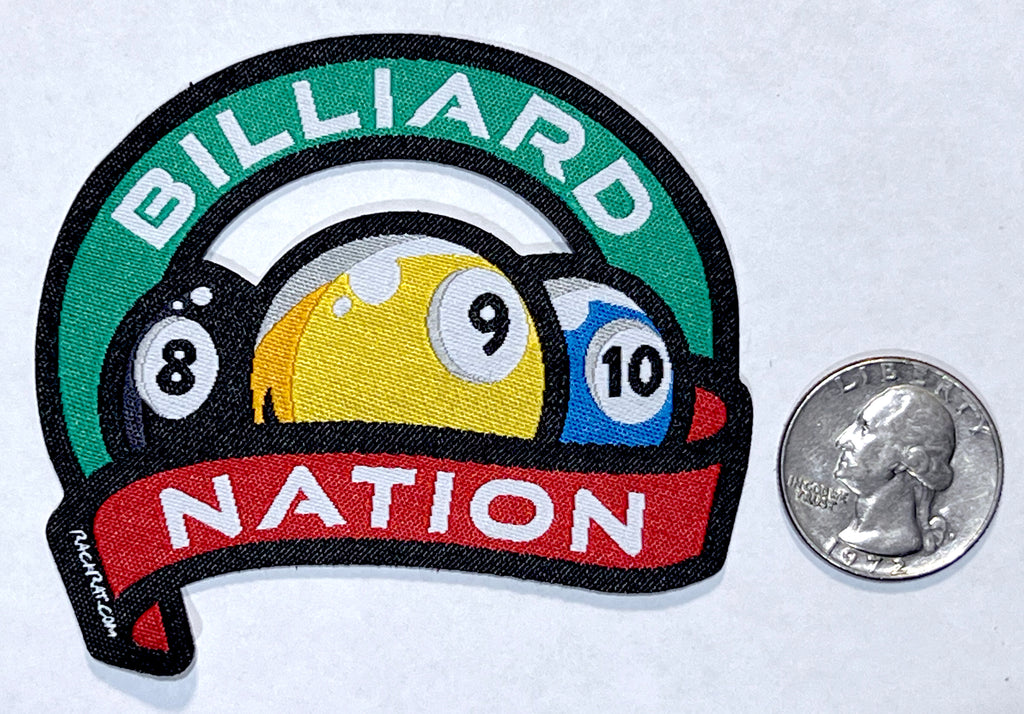 Billiard Nation Patch