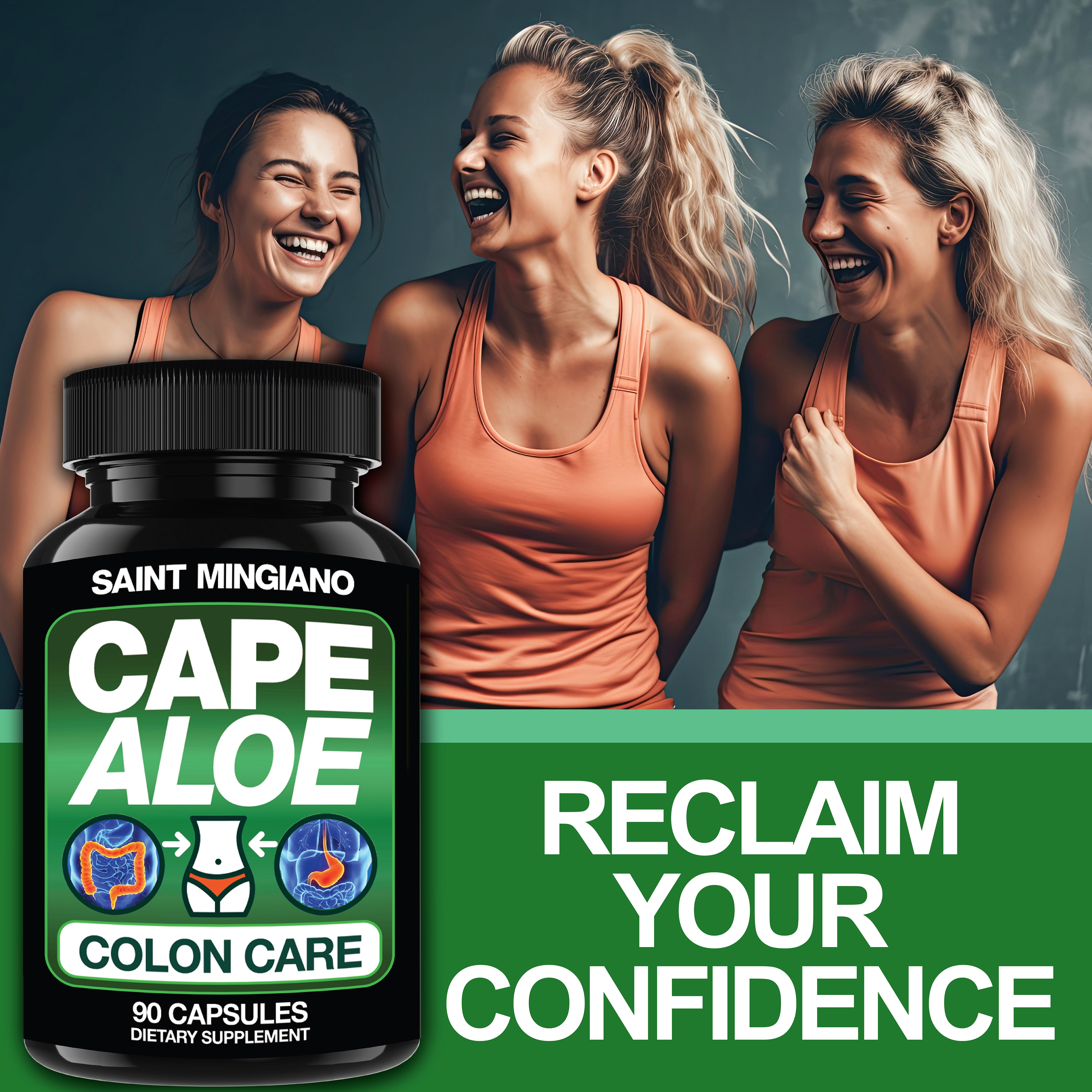 Cape Aloe Colon Cleanse, Detox & Flush - 90 Capsules. Gentle Constipat ...