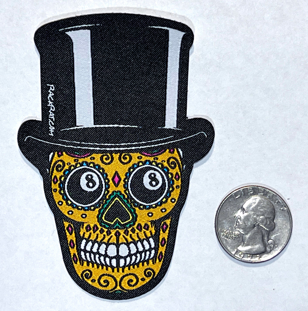8 ball Day of the dead Patch