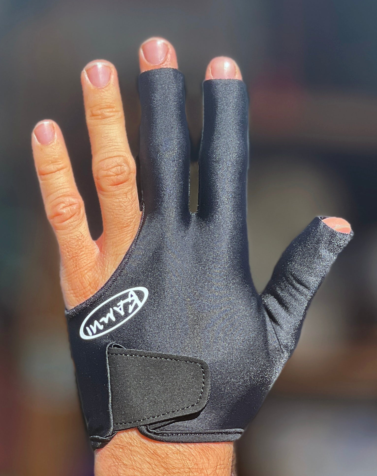 KAMUI Guanto Da Biliardo Quickdry | Mano Destra | Tessuto Asciugatura Rapida E Antiscivolo