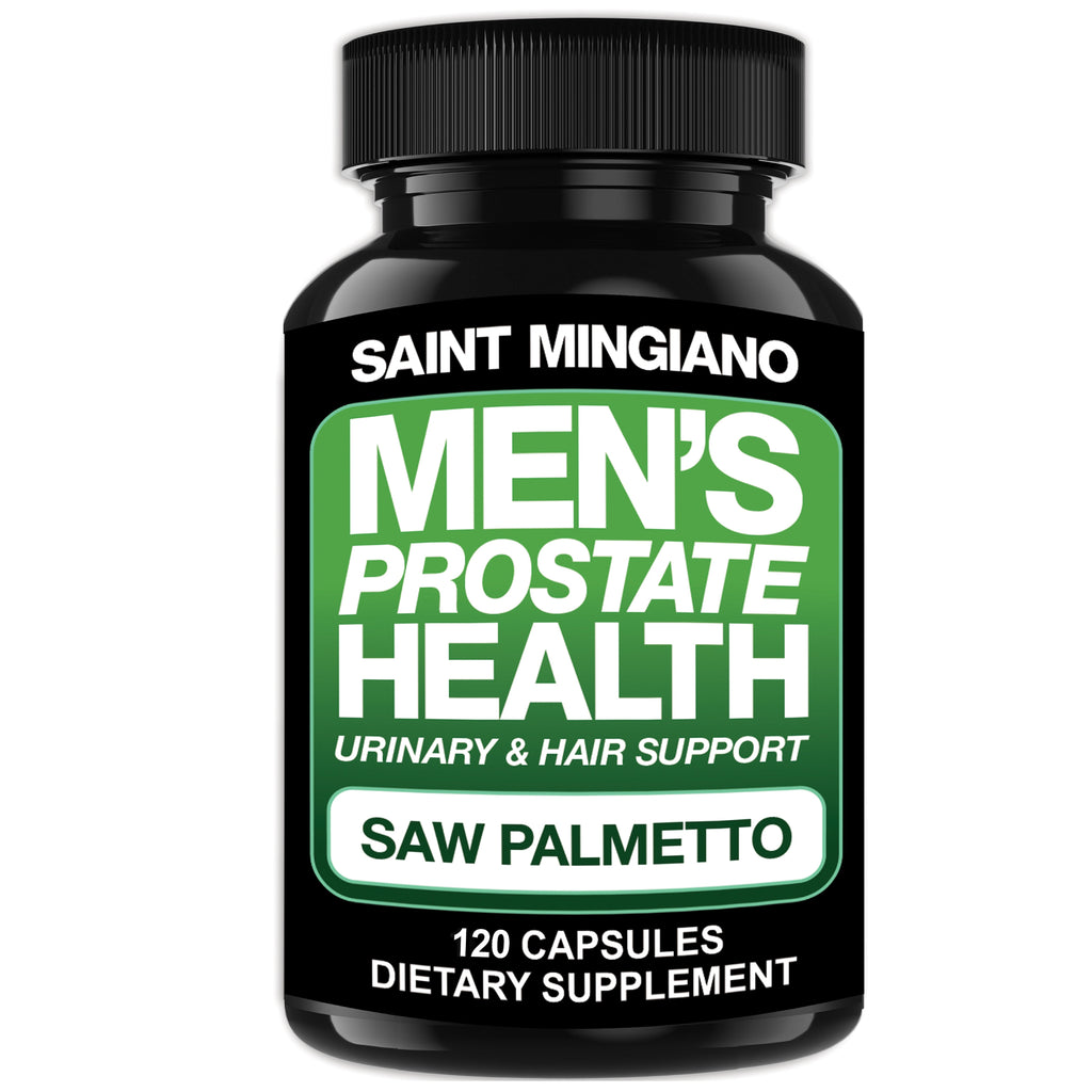 Men's Prostate Health - 120 Capsules of Advanced Prostate Supplements for Men with Saw Palmetto