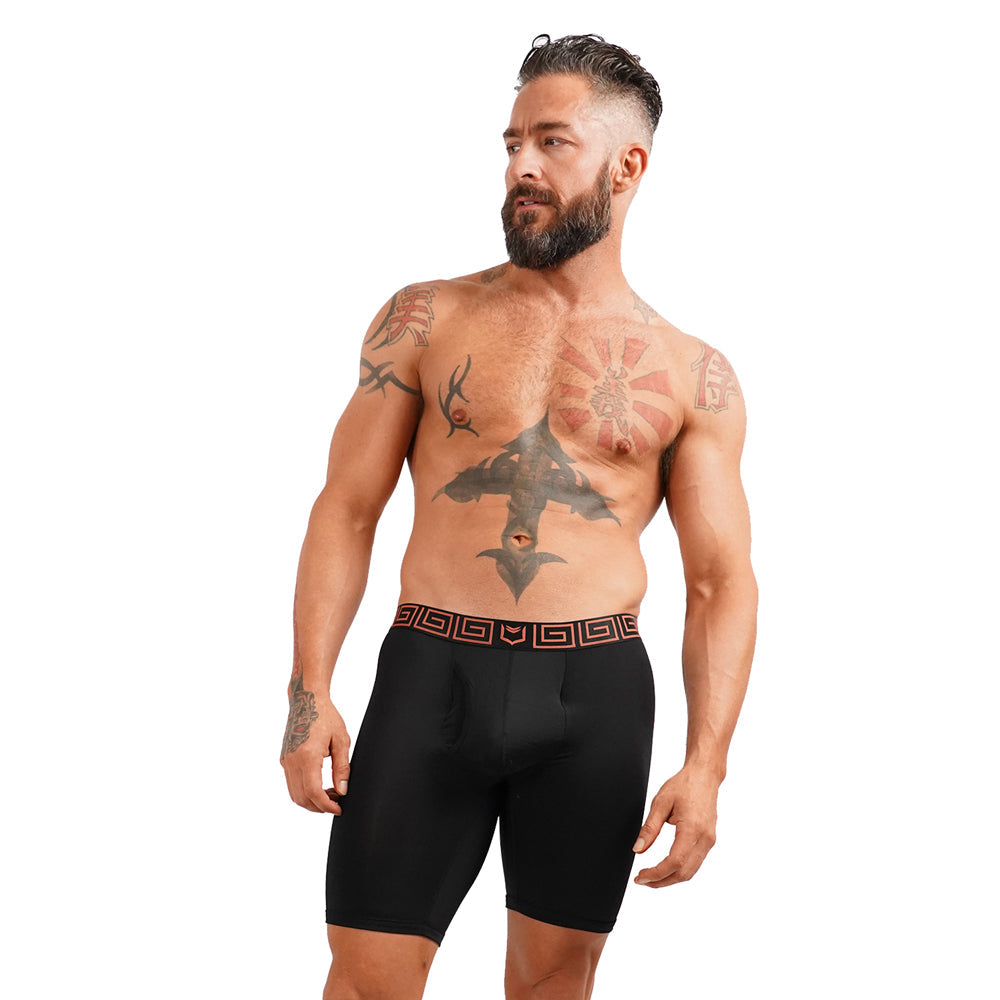 SHEATH V AirFlow 8" Sports Performance Boxer Brief 3 Pack