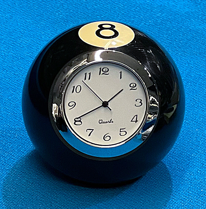 Time for Eight Ball clock