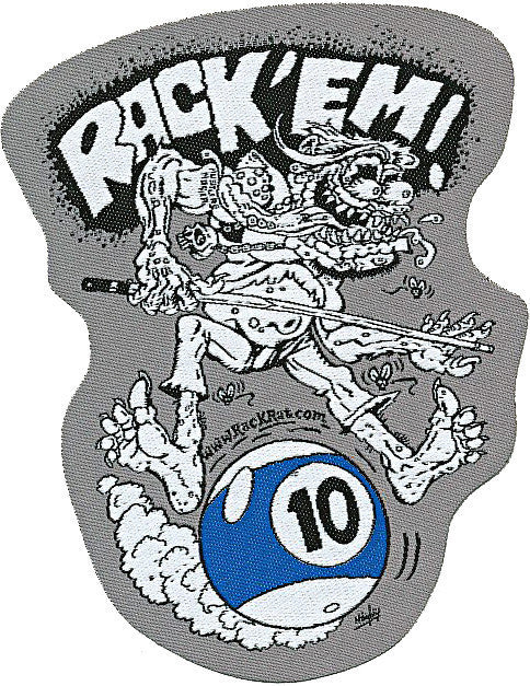 Rack'Em 10 Ball - Patch