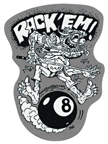 Rack'Em 8 Ball - Patch